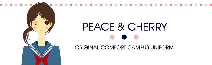 PEACE & CHERRY. ORIGINAL COMFORT CAMPUS UNIFORM